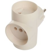 Разветвитель, 250В, 10A, IP20, белый, ADP10-15-20 STEKKER