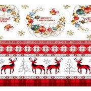 Клеенка Новый год на н/о Амарант 5927А