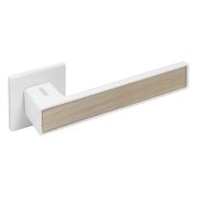 РУЧКА РАЗДЕЛЬНАЯ «АЛЛЮР» АРТ «ЛАНА» БЕЛЫЙ/СВЕТЛО-СЕРОЕ ДЕРЕВО (8611SSD)