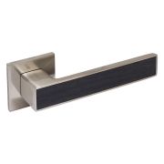 РУЧКА РАЗДЕЛЬНАЯ «АЛЛЮР» АРТ «ЛАНА» МАТ.НИКЕЛЬ/ТЕМНО-СЕРОЕ ДЕРЕВО (868TSD)