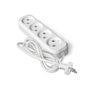 Удлинитель 4 гн. 5 м б/з ПВС 2*0,75  Е-204