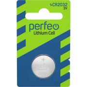 Батарейка литиевая CR2032 1BL Perfeo Cell