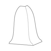 Угол ROYCE 58 мм (801 Дуб рене Внешний)