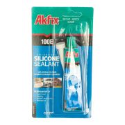 Герметик силикон.прозрач.100Е Akfix 85мл
