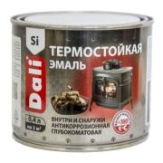 Эмаль термостойкая черная 0,4 л DALI