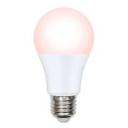 Лампа СД LED-A60-9W/SCEP/E27/FR/DIM IP65 PLO65WH для яйценоскости диммир. Uniel UL-0000318