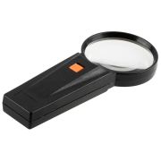 Лупа STAYER ″STANDARD″ с подсветкой, 3 кратное увеличение, диаметр линзы - 75мм