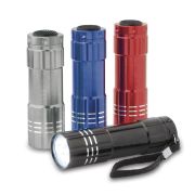 Фонарь светодиодный алюминиевый 9 LED SBF-103-B