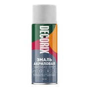 Эмаль аэрозольная универ. акриловая Белый матовый DECORIX 520 мл,