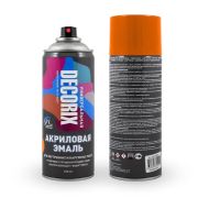 Аэрозольная эмаль универсальная Апельсиновый 520 мл DECORIX 0101-31