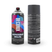 Аэрозольная эмаль универсальная графитовый серый 520 мл DECORIX