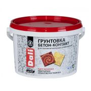 Грунт бетон-контакт по слабо впитывающим поверхностям, ГКЛ, ГВЛ, керамике 3,5кг DAL