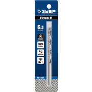 Сверло по металлу 6.3х101мм Проф-А Зубр  29625-6.3