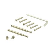 Стяжка винтовая д/двер. ручек на розетке Хром