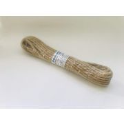 Шнур (веревка) джутовая d=8 мм, 10м, 10030 Сибшнур