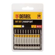 Бита T10*50мм,сталь S2 шестигр.профиль Denzel