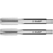 комплект метчиков М12x1.5мм сталь Р6М5 машинно-ручные ЗУБР 4-28007-12-1.5-H2