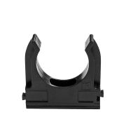 Клипса для трубы 32 мм черная