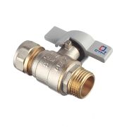 Кран шар. 20х3/4  ц/г бабочка СТМ CWPM3420