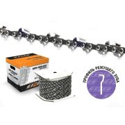 ЦЕПЬ ШАГ 3/8, ШИРИНА ПАЗА 1,3, КОЛ.ЗВ -40, ШИНА ДЮЙМ 10 PS REZER