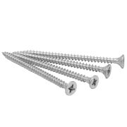 Саморез универсальный 4,5х45 белый цинк