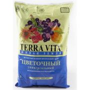 Торфогрунт Живая земля цветочная 5л Terra Vita(Forte)