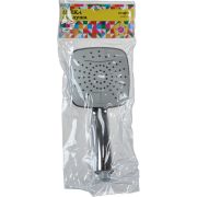 ЛЕЙКА MELODIA КВАДРАТ 2 ФУНКЦИИ,118Х118ММ,КНОПКА,ВОДОПАД,ХРОМ/СЕРЫЙ MKP20414