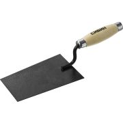 Кельма отделочника стальная 175х110х90 мм, деревянная ручка СИБИН 0820-1