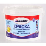 Краска ВД акриловая моющаяся интерьерная Д-215 14кг ДИОЛА