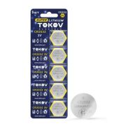 Элемент питания литиевый CR2032 таблетка TOKOV ELECTRIC
