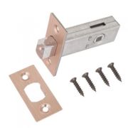 Задвижка врезная дверная АРТ LB45-6 AC ст.медь 6мм АЛЛЮР (100)