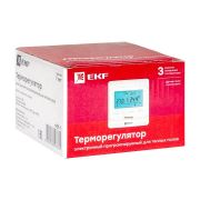 Терморегулятор эл. с датчиком пола белый 16А ett-1 EKF Proxima
