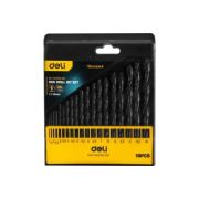 Набор сверл по металлу 1-10мм Deli 19шт DH-MHZ019-ED1