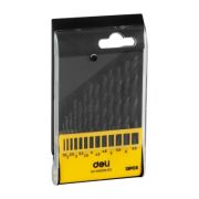 Набор сверл по металлу 1,5-6,5 мм Deli 13шт DH-MHZ013-ED1