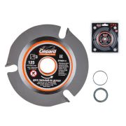 Диск пильный 125х22.2/20/16 мм 3 зуб. по дереву GEPARD GP0907-3