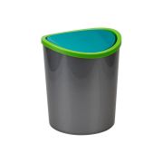 Контейнер д/мусора 1,6л настольный Графитовый М2490