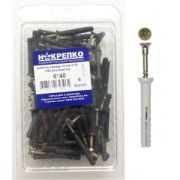 Дюбель-гвоздь потайной 6*40 (100 шт EC) НАКРЕПКО 502101