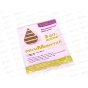 Салфетка Пятиминутка 3штуки вискоза 30*38см