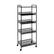 Этажерка «Ладья 35КС» черный 450*300*1190