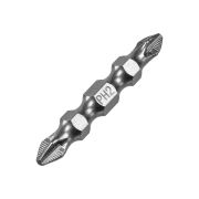 Бита двустор. PH2-PZ2*45мм,Denzel 11675