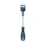 Отвертка шлицевая SL6x100, эргономичная 2х-компонентная рукоятка, CR-V, магнит, Smartbuy