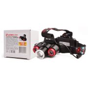 Фонарь ULTRAFLASH LED5334 черный акк 3,7В, черн., 3LED, 5 Вт, фокус, 2 ак. 4 реж, USB