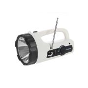 Аккумуляторный фонарь 3W LED+функция радио Космос Accu 9191 4V1.2Ah