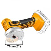 УШМ INGCO D76ММ АККУМУЛЯТОРНАЯ 20В, БЕЗ АКБ И З/У, CAGLI7601 INDUSTRIAL