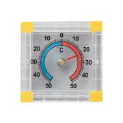 Термометр оконный биметал. квадрат ТББ