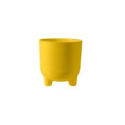 Горшок для цветов Фита 1,45л Медовый (с вкладкой) д.13