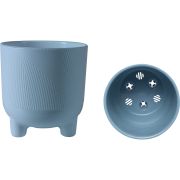 Горшок для цветов Фита 1,45л Ментол (с вкладкой) д.13