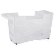 Контейнер для хранения Tule 453х160х257 мм с ручкой на роликах 12.5 литров