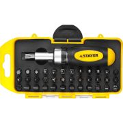 Реверсивная отвертка набор с насадками 38шт. STAYER COMPACT-38 2557-Н38