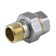 Соединение разъём. прям.(американка) никель Ду50(2